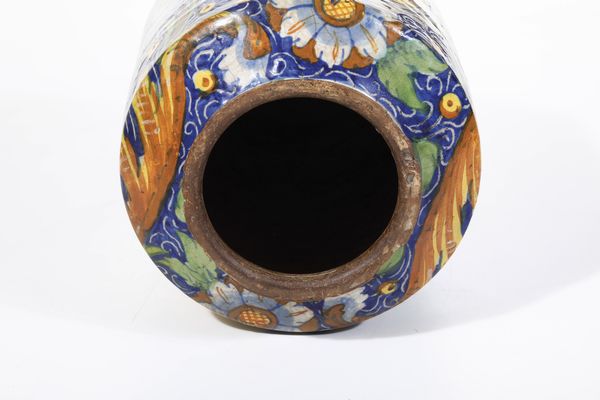 Albarello<BR>Venezia, Bottega di Mastro Domenego, 1580 circa<BR>  - Asta Maioliche e Porcellane - Associazione Nazionale - Case d'Asta italiane