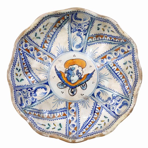 Coppa <BR>Montelupo, inizio secolo XVII  - Asta Maioliche e Porcellane - Associazione Nazionale - Case d'Asta italiane