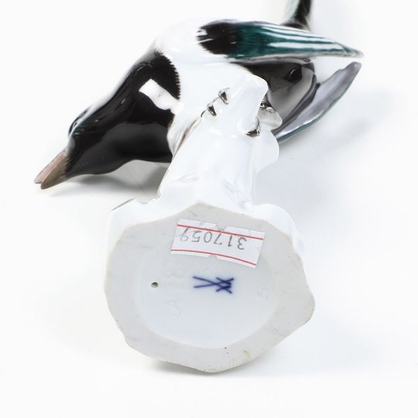 Sei figure di gazze <BR>Meissen, met del XX secolo<BR>  - Asta Maioliche e Porcellane - Associazione Nazionale - Case d'Asta italiane