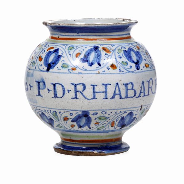 Pilloliere<BR>Italia centrale (?), fine del XVI o XVII secolo<BR>  - Asta Maioliche e Porcellane - Associazione Nazionale - Case d'Asta italiane