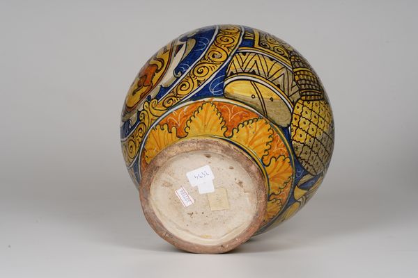 Boccia<BR>Sicilia, Palermo, XVII secolo<BR>  - Asta Maioliche e Porcellane - Associazione Nazionale - Case d'Asta italiane