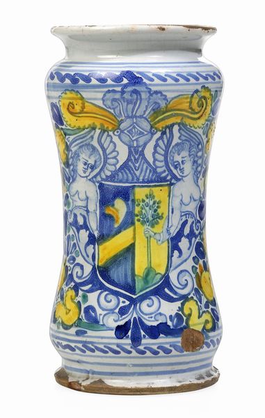 Albarello<BR>Laterza, fine del XVII secolo<BR>  - Asta Maioliche e Porcellane - Associazione Nazionale - Case d'Asta italiane