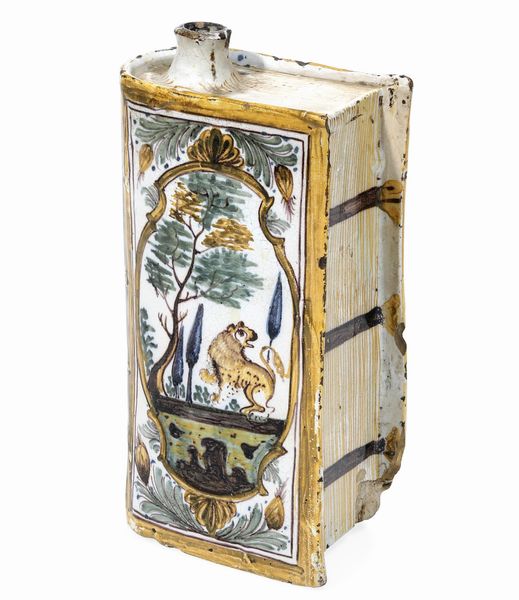 Scaldino<BR>Laterza, fine del XVIII secolo<BR>  - Asta Maioliche e Porcellane - Associazione Nazionale - Case d'Asta italiane