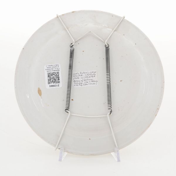 Piatto<BR>Castelli, Giovanni Grue (?), inizio del XVIII secolo<BR>  - Asta Maioliche e Porcellane - Associazione Nazionale - Case d'Asta italiane