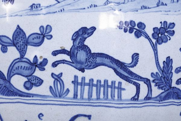 Eccezionale stagnone di farmacia<BR>Albisola, fabbrica Pescio, sesto decennio circa del XVII secolo<BR>  - Asta Maioliche e Porcellane - Associazione Nazionale - Case d'Asta italiane