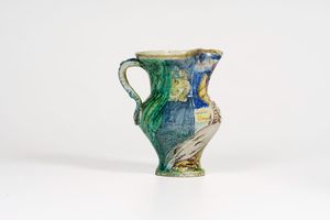 Boccale <BR>Pesaro (Molaroni?), 1875-1900<BR>  - Asta Maioliche e Porcellane - Associazione Nazionale - Case d'Asta italiane