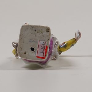 Figurina di turco.<BR>Meissen, met del XVIII secolo.  - Asta Maioliche e Porcellane - Associazione Nazionale - Case d'Asta italiane