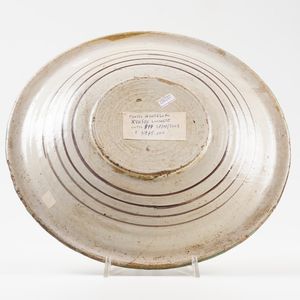Piatto<BR>Montelupo, prima met del XVII secolo (?)  - Asta Maioliche e Porcellane - Associazione Nazionale - Case d'Asta italiane