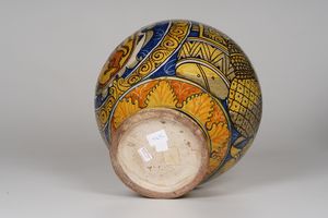 Boccia<BR>Sicilia, Palermo, XVII secolo<BR>  - Asta Maioliche e Porcellane - Associazione Nazionale - Case d'Asta italiane