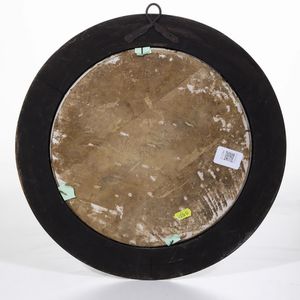 Tondo con santAntonio <BR>Castelli dAbruzzo, Berardino Gentili il Giovane, ultimo quarto del XVIII secolo<BR>  - Asta Maioliche e Porcellane - Associazione Nazionale - Case d'Asta italiane