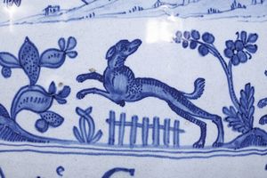 Eccezionale stagnone di farmacia<BR>Albisola, fabbrica Pescio, sesto decennio circa del XVII secolo<BR>  - Asta Maioliche e Porcellane - Associazione Nazionale - Case d'Asta italiane