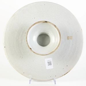 Alzatina<BR>Lodi, Manifattura di Antonio Maria Coppellotti, verso il 1750<BR>  - Asta Maioliche e Porcellane - Associazione Nazionale - Case d'Asta italiane