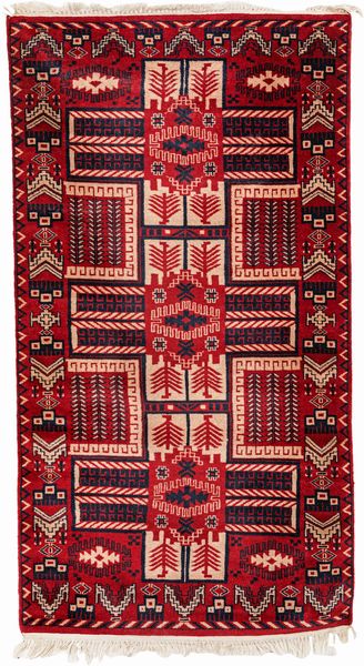 Tappeto Beluch, Asia Centrale, XX secolo  - Asta Tappeti - Associazione Nazionale - Case d'Asta italiane