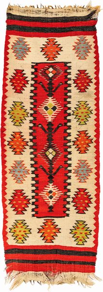 Tappeto Kilim Nomade, Anatolia, XX secolo  - Asta Tappeti - Associazione Nazionale - Case d'Asta italiane