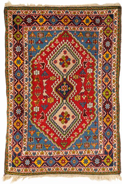 Tappeto Kazak, Caucaso, XX secolo  - Asta Tappeti - Associazione Nazionale - Case d'Asta italiane