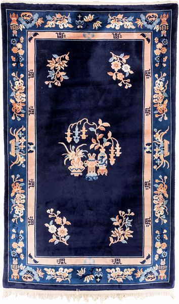 Tappeto Pechino, Cina, XX secolo  - Asta Tappeti - Associazione Nazionale - Case d'Asta italiane