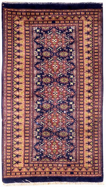 Tappeto Bukhara, Turkmenistan, XX secolo  - Asta Tappeti - Associazione Nazionale - Case d'Asta italiane