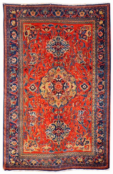 Tappeto Sarouk, Persia, XX secolo  - Asta Tappeti - Associazione Nazionale - Case d'Asta italiane