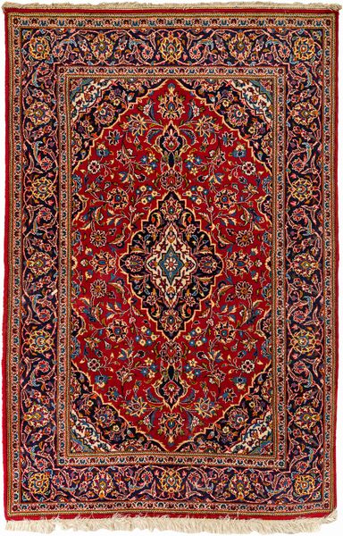 Tappeto Persiano Kashan XX secolo  - Asta Tappeti - Associazione Nazionale - Case d'Asta italiane