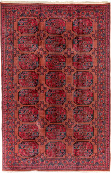 Tappeto Bukhara, Turkmenistan, XX secolo  - Asta Tappeti - Associazione Nazionale - Case d'Asta italiane