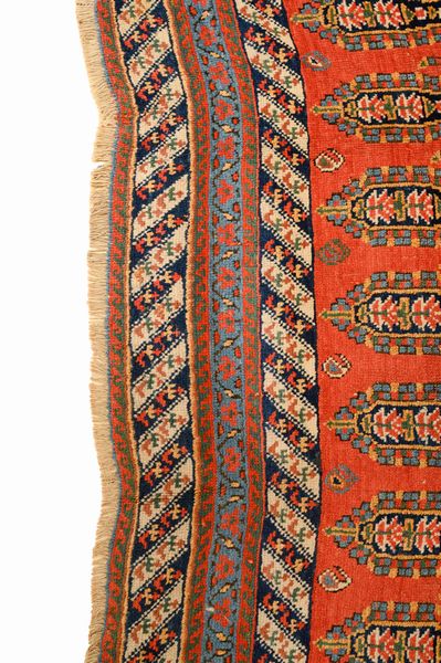 Tappeto Afshar  - Asta  Arredi Antichi, Oggetti d'Arte, Curiosities con una selezione di tappeti - Associazione Nazionale - Case d'Asta italiane