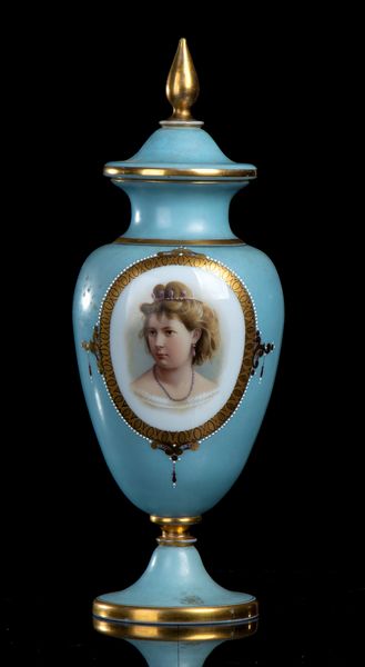 Henry Bone (February 6, 1755 - December 17, 1834) : Vaso inglese Giorgio IV in opalina  - Asta  Arredi Antichi, Oggetti d'Arte, Curiosities con una selezione di tappeti - Associazione Nazionale - Case d'Asta italiane
