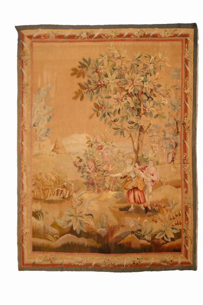 Arazzo  - Asta  Arredi Antichi, Oggetti d'Arte, Curiosities con una selezione di tappeti - Associazione Nazionale - Case d'Asta italiane