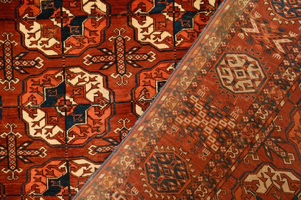 Tappeto Bukara Turkman  - Asta  Arredi Antichi, Oggetti d'Arte, Curiosities con una selezione di tappeti - Associazione Nazionale - Case d'Asta italiane