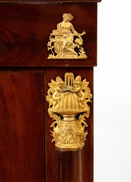 Secretaire Impero francese  - Asta  Arredi Antichi, Oggetti d'Arte, Curiosities con una selezione di tappeti - Associazione Nazionale - Case d'Asta italiane