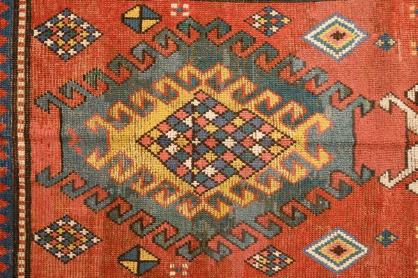 Tappeto Kazak Borchalu Caucaso  - Asta  Arredi Antichi, Oggetti d'Arte, Curiosities con una selezione di tappeti - Associazione Nazionale - Case d'Asta italiane