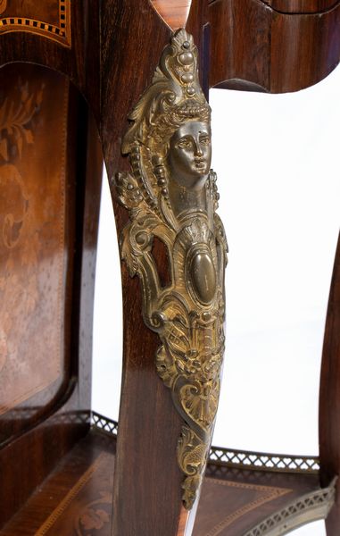 Mobile francese Napoleone III° intarsiato  - Asta  Arredi Antichi, Oggetti d'Arte, Curiosities con una selezione di tappeti - Associazione Nazionale - Case d'Asta italiane