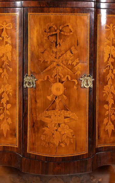 Mobile francese Napoleone III° intarsiato  - Asta  Arredi Antichi, Oggetti d'Arte, Curiosities con una selezione di tappeti - Associazione Nazionale - Case d'Asta italiane