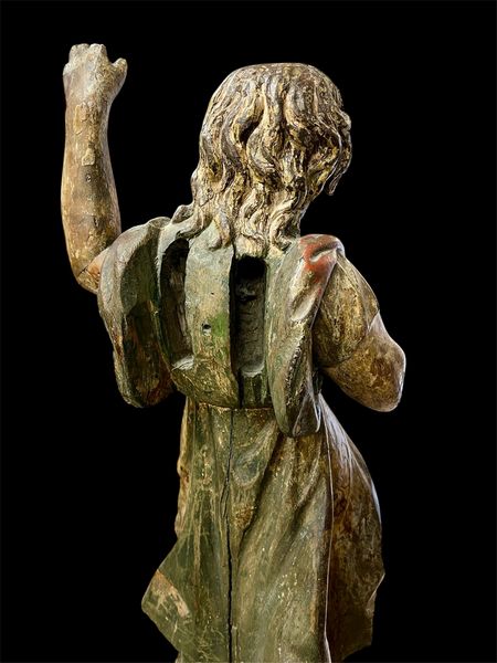 Scultura italiana in legno  - Asta  Arredi Antichi, Oggetti d'Arte, Curiosities con una selezione di tappeti - Associazione Nazionale - Case d'Asta italiane