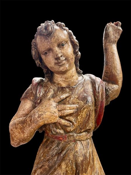 Scultura italiana in legno  - Asta  Arredi Antichi, Oggetti d'Arte, Curiosities con una selezione di tappeti - Associazione Nazionale - Case d'Asta italiane