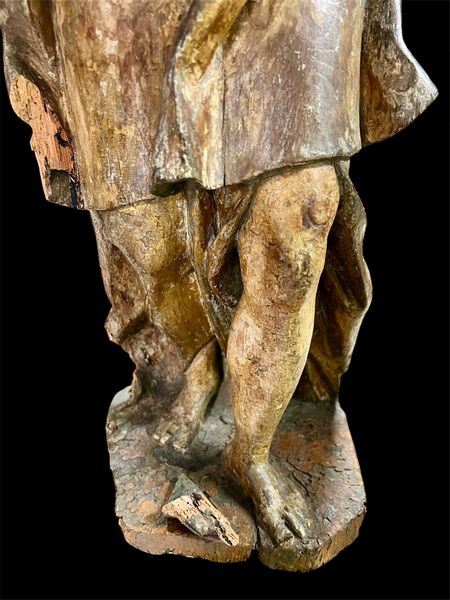 Scultura italiana in legno  - Asta  Arredi Antichi, Oggetti d'Arte, Curiosities con una selezione di tappeti - Associazione Nazionale - Case d'Asta italiane