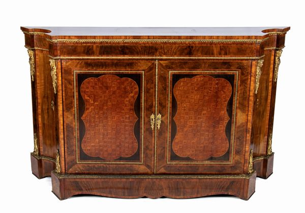 Servante inglese Vittoriana intarsiata  - Asta  Arredi Antichi, Oggetti d'Arte, Curiosities con una selezione di tappeti - Associazione Nazionale - Case d'Asta italiane