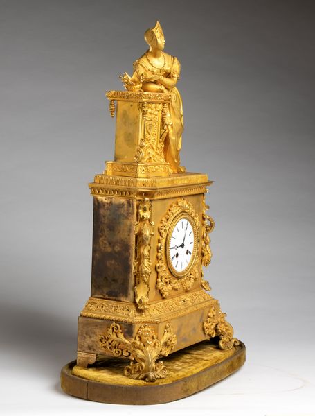 Orologio da appoggio Carlo X francese in bronzo dorato  - Asta  Arredi Antichi, Oggetti d'Arte, Curiosities con una selezione di tappeti - Associazione Nazionale - Case d'Asta italiane