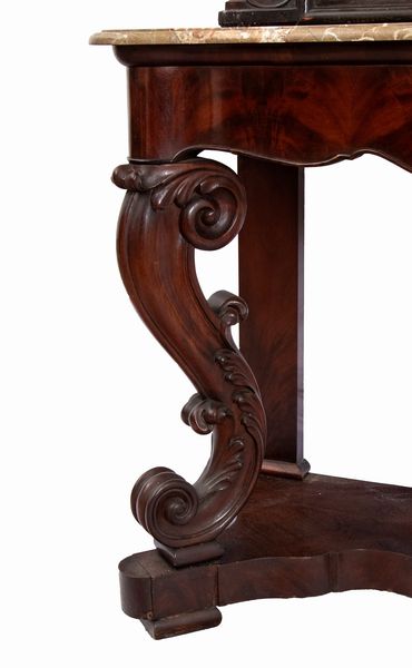 Consolle con specchiera Luigi Filippo italiano  - Asta  Arredi Antichi, Oggetti d'Arte, Curiosities con una selezione di tappeti - Associazione Nazionale - Case d'Asta italiane