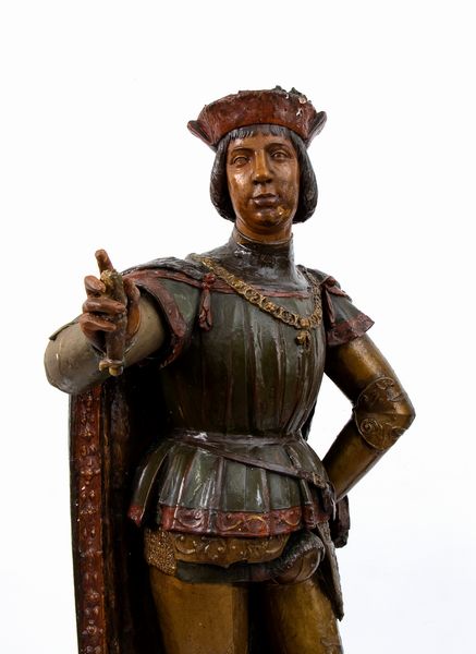 Coppia di sculture francesi in gesso  - Asta  Arredi Antichi, Oggetti d'Arte, Curiosities con una selezione di tappeti - Associazione Nazionale - Case d'Asta italiane