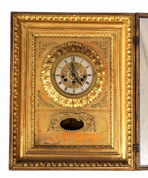 Due orologi da muro Biiedermeier austriaci  - Asta  Arredi Antichi, Oggetti d'Arte, Curiosities con una selezione di tappeti - Associazione Nazionale - Case d'Asta italiane