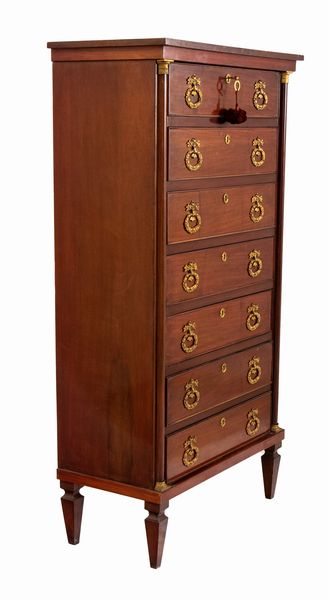 Settimino francese in stile impero  - Asta  Arredi Antichi, Oggetti d'Arte, Curiosities con una selezione di tappeti - Associazione Nazionale - Case d'Asta italiane