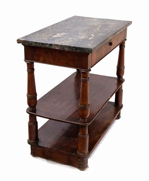 Tavolino scrittoio Luigi Filippo francese  - Asta  Arredi Antichi, Oggetti d'Arte, Curiosities con una selezione di tappeti - Associazione Nazionale - Case d'Asta italiane