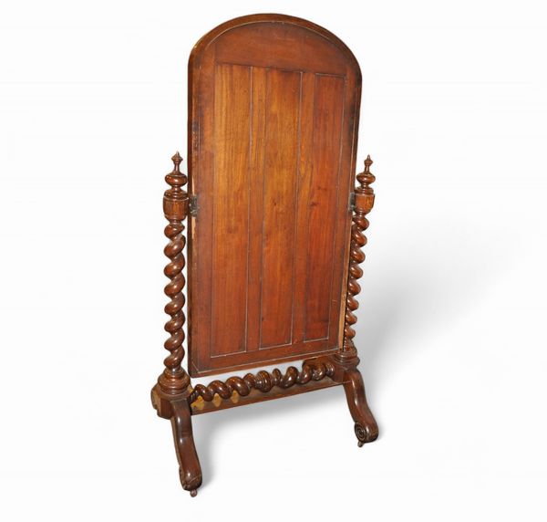 Psiche vittoriana inglese in palissandro  - Asta  Arredi Antichi, Oggetti d'Arte, Curiosities con una selezione di tappeti - Associazione Nazionale - Case d'Asta italiane