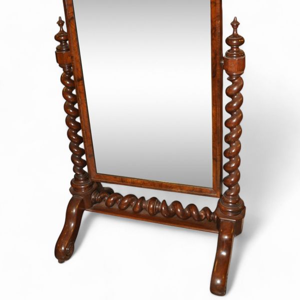 Psiche vittoriana inglese in palissandro  - Asta  Arredi Antichi, Oggetti d'Arte, Curiosities con una selezione di tappeti - Associazione Nazionale - Case d'Asta italiane