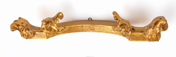 Mantovana italiana dorata, Luigi XVI  - Asta  Arredi Antichi, Oggetti d'Arte, Curiosities con una selezione di tappeti - Associazione Nazionale - Case d'Asta italiane