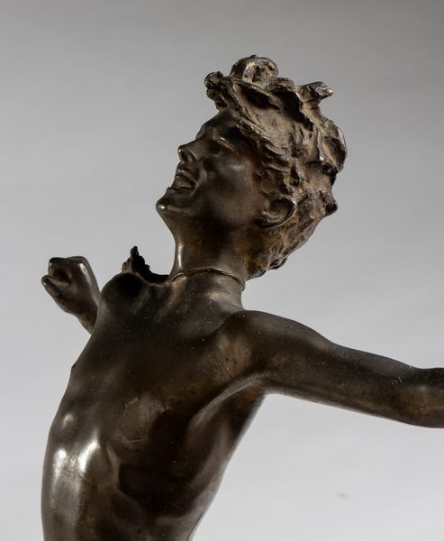 Giuseppe Renda : Scultura in bronzo  - Asta  Arredi Antichi, Oggetti d'Arte, Curiosities con una selezione di tappeti - Associazione Nazionale - Case d'Asta italiane