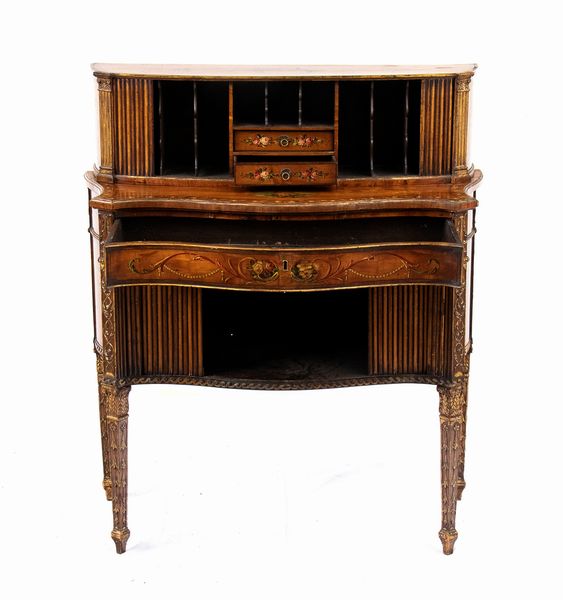 Credenza Adam inglese, Giorgio III  - Asta  Arredi Antichi, Oggetti d'Arte, Curiosities con una selezione di tappeti - Associazione Nazionale - Case d'Asta italiane