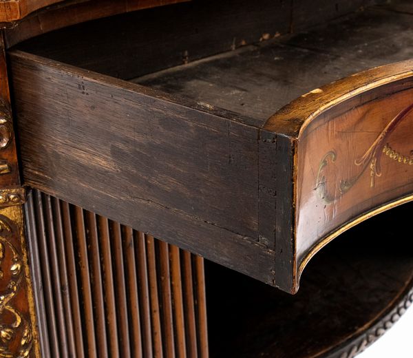 Credenza Adam inglese, Giorgio III  - Asta  Arredi Antichi, Oggetti d'Arte, Curiosities con una selezione di tappeti - Associazione Nazionale - Case d'Asta italiane