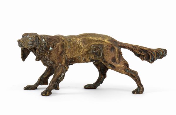 Scultura francese in bronzo  - Asta  Arredi Antichi, Oggetti d'Arte, Curiosities con una selezione di tappeti - Associazione Nazionale - Case d'Asta italiane
