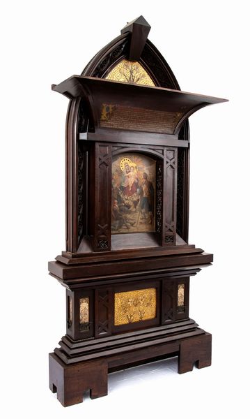 Altare italiano della Madonna delle nevi  - Asta  Arredi Antichi, Oggetti d'Arte, Curiosities con una selezione di tappeti - Associazione Nazionale - Case d'Asta italiane